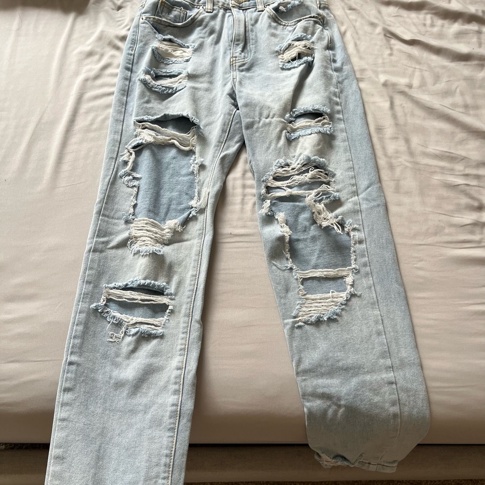 Shein ripped jeans.